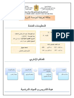 بطاقة تعريفية بمؤسسة التدريب