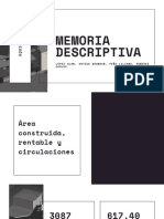 Memoria Descriptiva