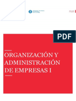 Organización y Administración de Empresas I