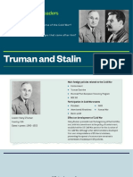 Cold War Truman - Stalin - 49