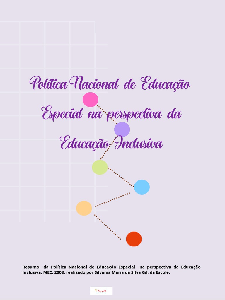 Política de Educação Inclusiva 2008 | PDF | Inclusão (Educação ...