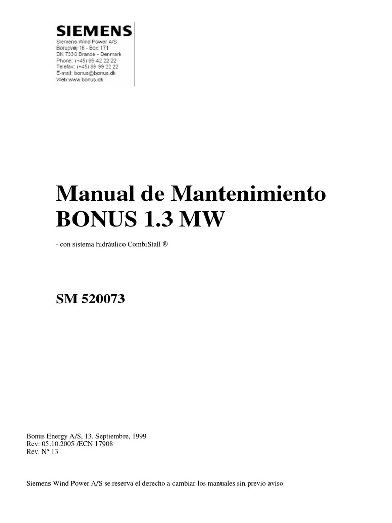 SM520073 - ECN 17908 Manual - Mantenimiento - ES | PDF | Rodamiento ...