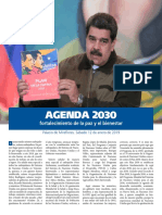 Agenda 2030 Fortalecimiento de La Paz y El Bienestar