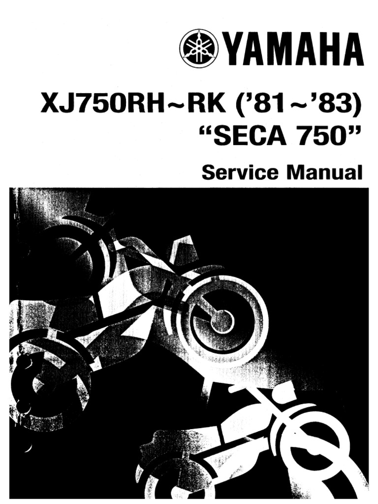 YAMAHA サービスマニュアル　XJ750A Yamaha xj750 Seca Supplementary Service Manua | PDF
