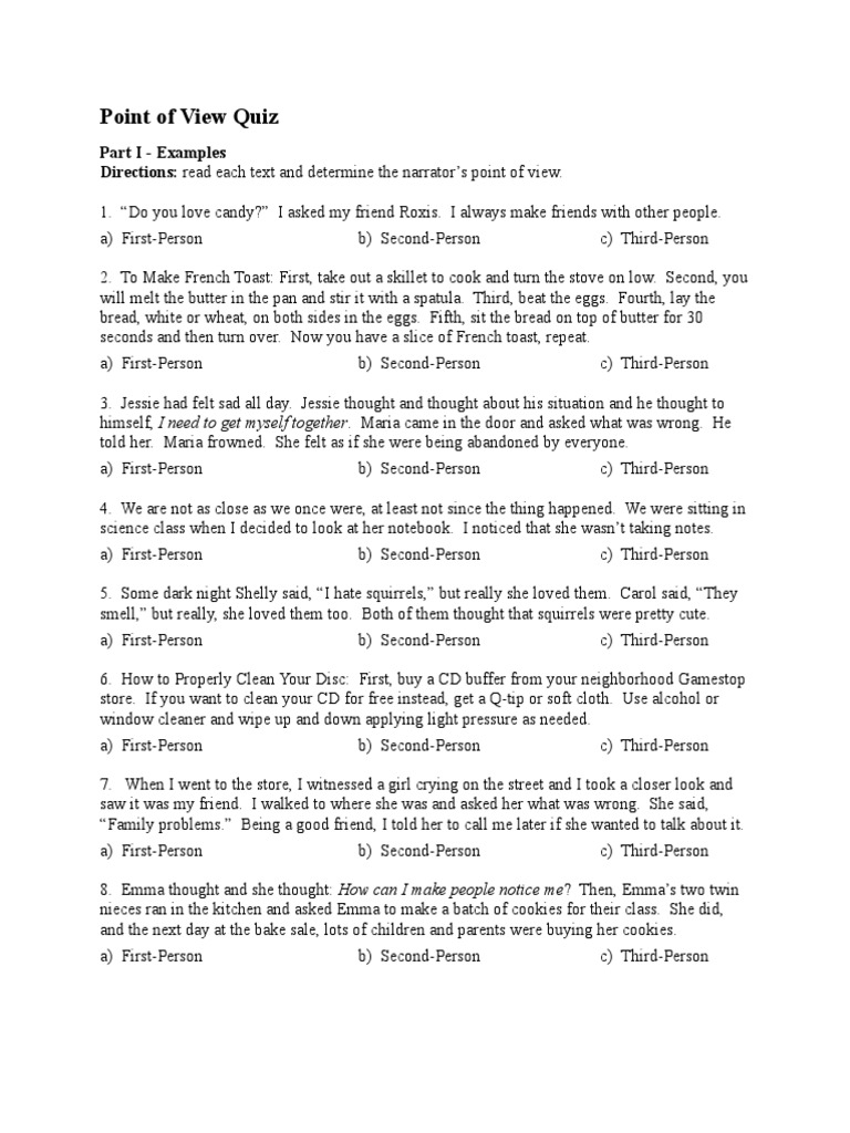 point-of-view-quiz-pdf-narration