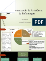 SAE: Sistematização da Assistência de Enfermagem