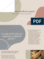 Organisme Modificate Genetic