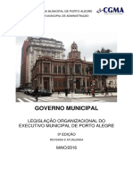 Legislação Organizacional do Executivo Municipal de Porto Alegre