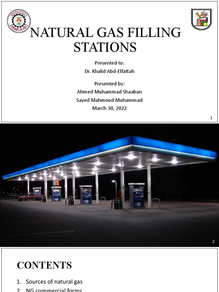 Natural Gas Filling Stations PDF Filling Station Liquefied