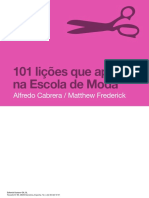 101 Lições Que Aprendi Na Escola de Moda Alfredo Cabrera - Matthew Frederick