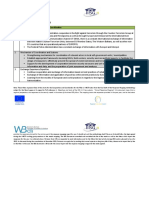 WBCTi Response Mapping Year - Cooperation and Coordination