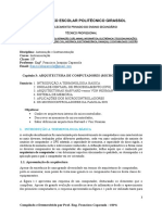 Arquitetura de Microcontroladores e suas Principais Partes