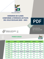 Z20 - Horarios de Clases 20-21