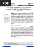 Revista CUIDARTE: Calidad de Vida Y Adherencia Al Tratamiento de Personas Con Enfermedad Crónica Oncológica