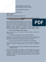 Modelo Portfólio Mecanismo Aquisição Doenças 2 - Pessoas Com Câncer de Colo de Útero