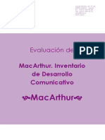 MacArthur Informe Alegaciones