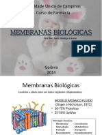 Membranas biológicas: estrutura, funções e transporte