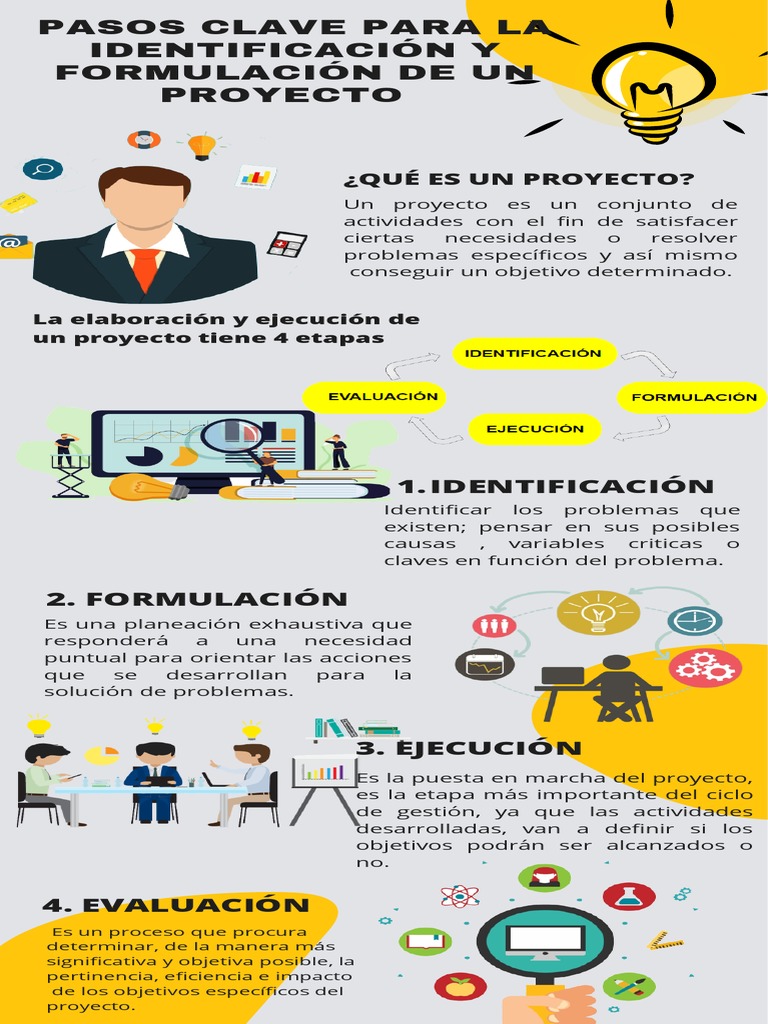 Pasos Clave para Formular un Proyecto | PDF