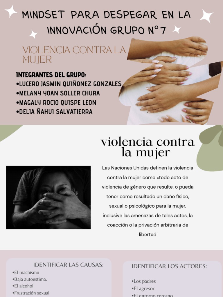 Prevención de Violencia contra la Mujer | PDF | La violencia contra las ...