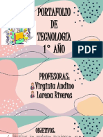 Portafolio de Tecnología - 1° Año