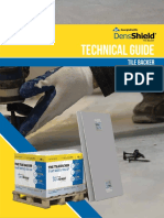 DensShield Tile Backer Technical Guide