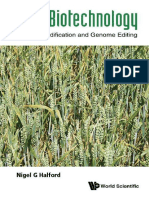 Crop Biotechnology Genetic Modification and Genome Editing World