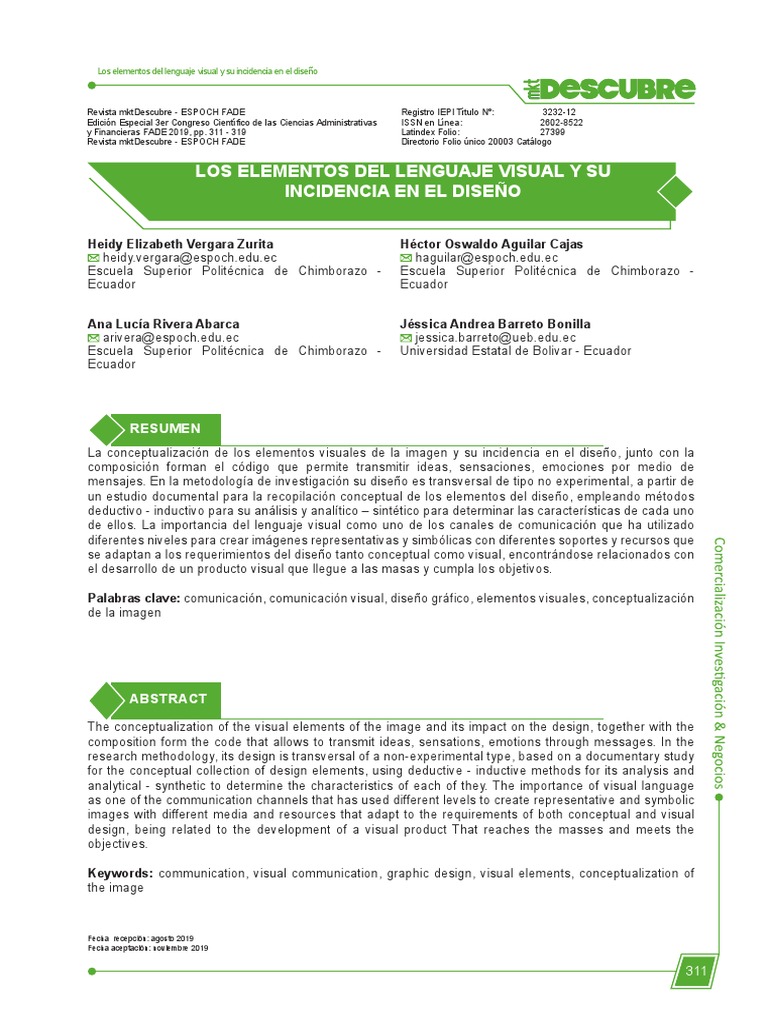 Elementos del Lenguaje Visual en Diseño | PDF | Comunicación | Diseño