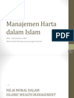 Manajemen Harta DLM Islam