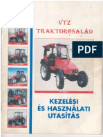 VTZ Traktorcsalád Kezelési És Használati Utasítás (Magyar)