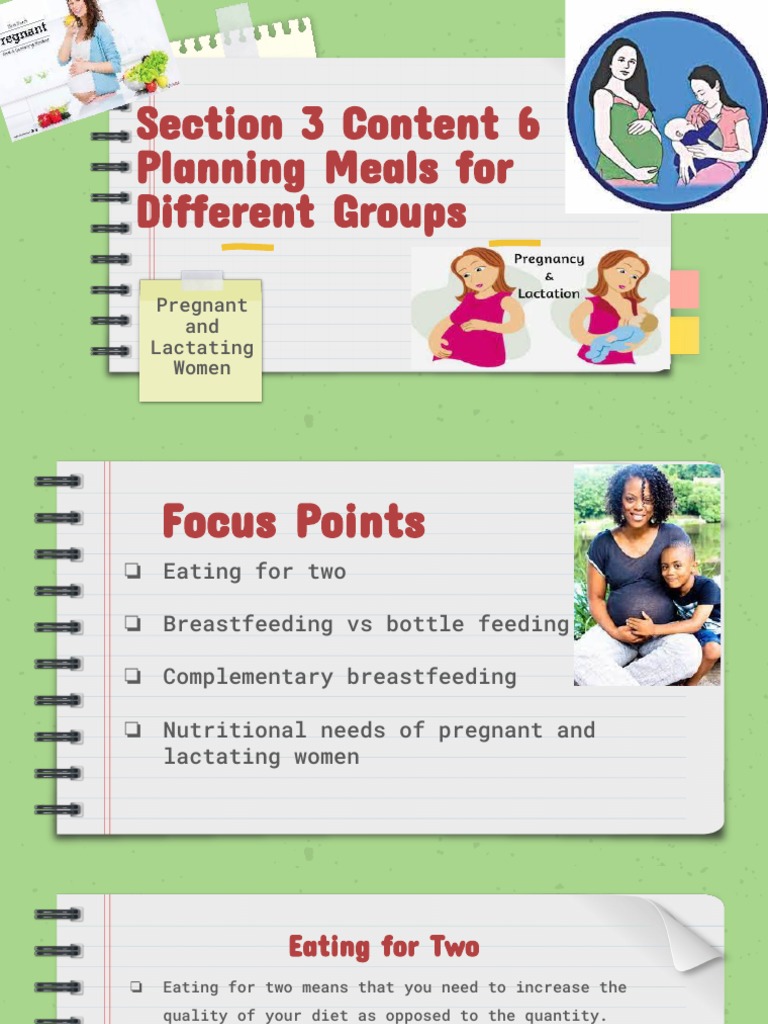 Notebook Lesson by Slidesgo PDF Breastfeeding Breast Milk