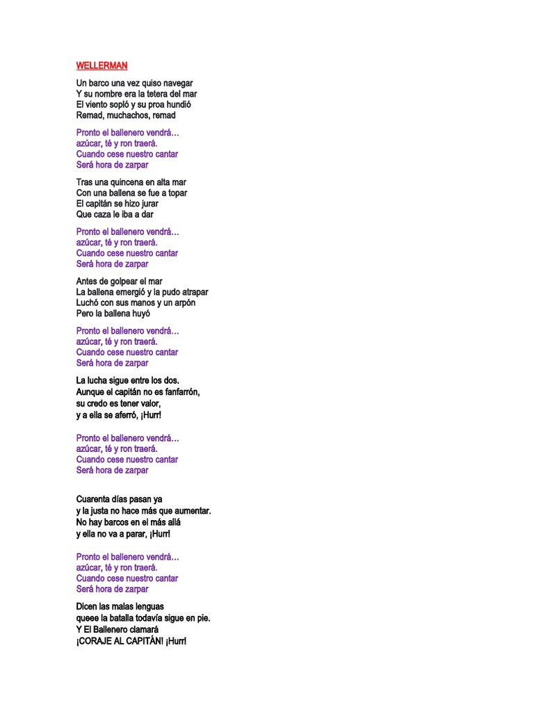 WELLERMAN | PDF