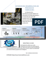 Hechos Historicos Del Desarrollo de Los Procesos de Fabricacion