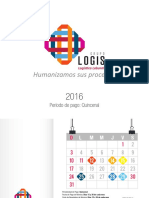 Calendario 2016 Logis Quincenal
