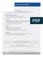 GTD Handout - Natural Planning Model and Worksheet