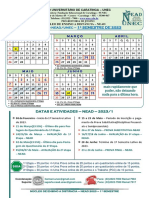 2 - Calendário Nead - Unec - 2023 - 1