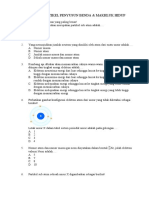 Evaluasi Partikel Penyusun Benda