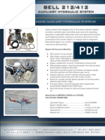 Bell 212 and 412 Auxiliary Hydraulic System