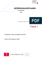 Tarea Práctica 1. Unidad 1. APRENDIZAJE