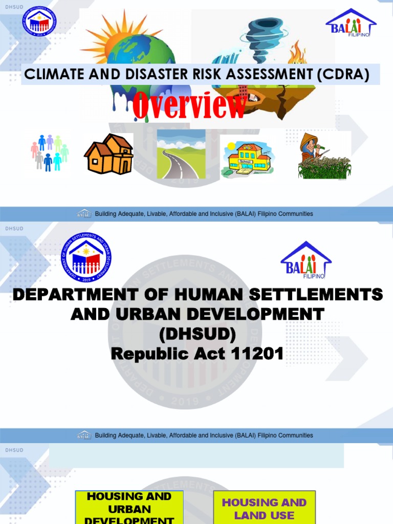 Climate Change And Disaster Risk Assessment Pdf Hazards Disaster