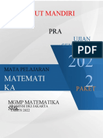 Pra Us MTK MGMP Dki (Paket B)