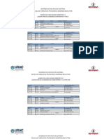 Horarios EFPEM 2017