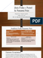 Análisis FODA PESTEL Panamá
