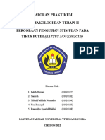 Laprak Farmakologi Terapi II Stimulansia