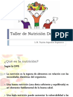 Taller de Nutrición Deportiva