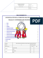 PROCED 06 Investigación Accidentes Del Trabajo y Enfermedad Profesional.