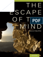 Howard Rachlin The Escape of The Mind Oxford University Press 2014