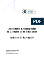 Diccionario Enciclopedico de Educación