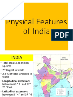 Physical Features of India English