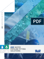 AVK Water and Waste Water Fitting Solutions Brochure