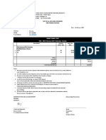 Pro Forma Invoice